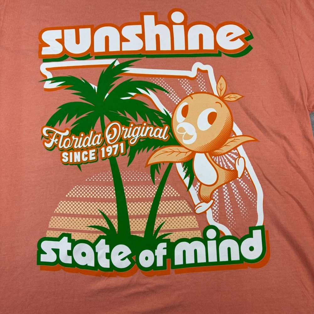 Comfort Colors Disney Orange Bird Short Sleeve Tee Shirt Women's XL - Picture 2 of 6